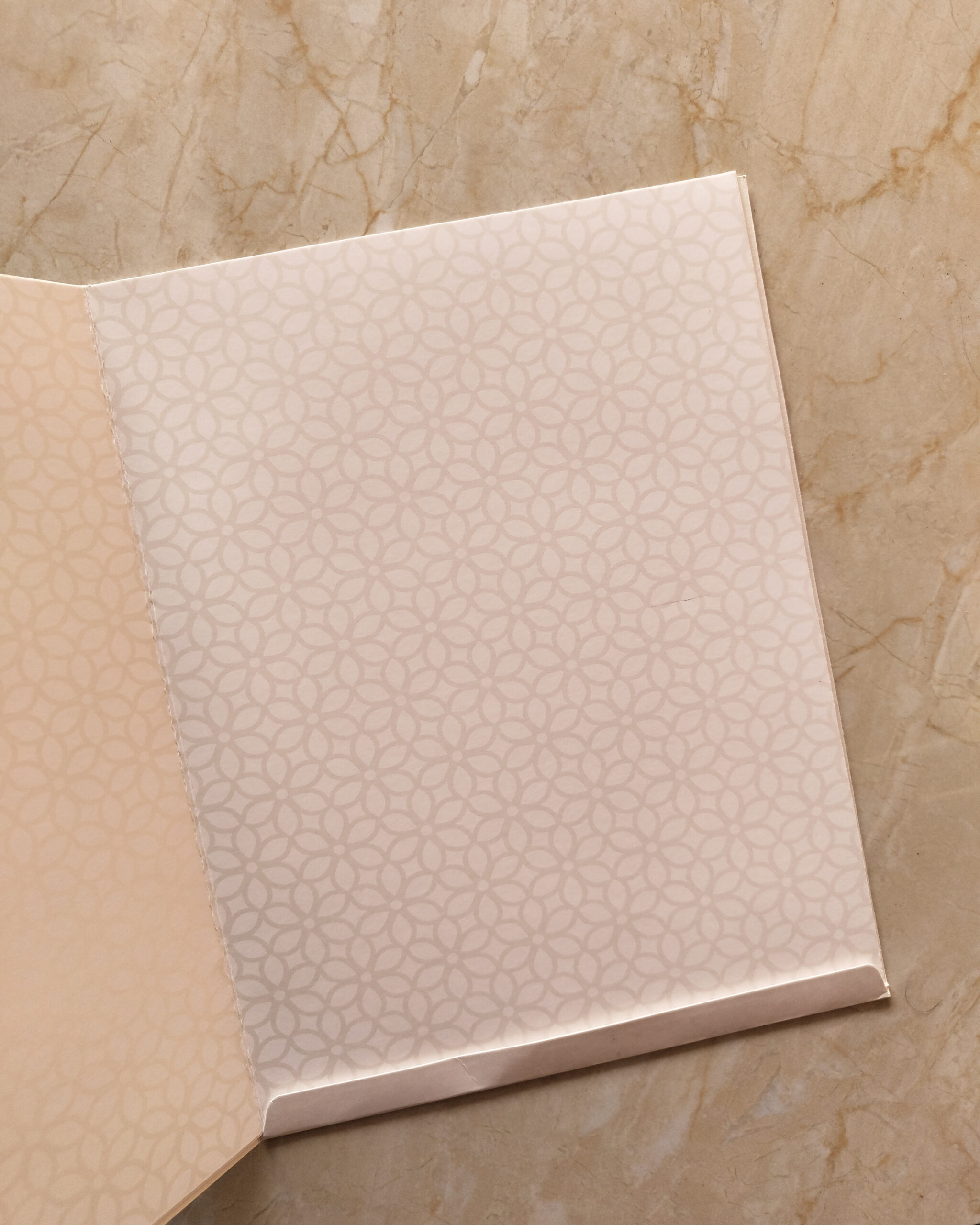 Elegant Olive Green Floral Embossed Wedding Invitation Card with Acrylic Nameplate, Customisable Emblem & Matching Envelope - Image 2